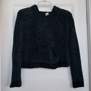 Kids forest green sweater